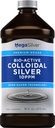 Torukivi kolloidhõbe Vedelik tilgad | 16 Fl Oz | 10 PPM | Bio-Active Premium Grade Tinktuur | Mitte-GMO, Gluteenivaba täiendus