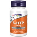 NOW Toidulisandid, 5-HTP (5-hüdroksütrüptofaan) 50 mg, neurotransmitteri tugi *, 30 Veg kapslit