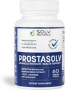 PROSTASOLV Eesnäärme toetus meeste tervisele - kuseteede ja eesnäärme tervise valem koos Quercetin, Bromelain, Beeta-Sitosterol, Saw Palmetto jaoks vaagna ja eesnäärme mugavus - 60 kapslit