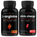 NutraChamps L-arginiin Kapslid ja lämmastiklaengu Kapslid 2 Pack Bundle