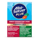 Alka-Seltzer Plus maksimaalne tugevus PowerMax Sinus'i ummistus ja valumeditsiin, päev + öine vedelikgeelid - võimas külma ja gripi leevendamine, + Siinus ummistus täiskasvanutele ja lastele 12+ Aastad, 24 krahv
