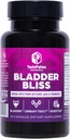 Põie Bliss: Advanced Cranberry Supplement & D-Mannose valem kuseteede Tervis naistele, Non-GMO, Gluteenivaba, Vegan Kapslid, Fast-Acting Relief & UTI ennetamine, Põietoetus, 60 Ct