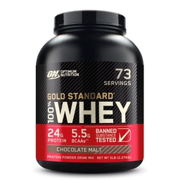 Optimum Nutrition Gold Standard 100% vadakuvalgu pulber, šokolaadilinnased, 5 naela (pakendamine võib varieeruda)