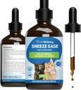 Lemmikloomade heaolu Aevastamine Kasside lihtsus - Aeg-ajalt aevastamine, hooajalised allergiad, nina ja silmade ebamugavustunne, silma sära, nõgestõbi - veterinaararsti poolt formuleeritud taimsed täiendus 4 oz (118 ml)