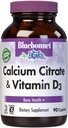 Bluebonnet Nutrition Kaltsiumtsitraat & Vitamiin D3, Luude Tervis *, Mitte-GMO, Kosher Parve, Gluteenivaba, Sojavaba, 90 Caplets, 22,5 Servings
