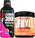PROSUPPS L-karnitiin 3000 Stimulant Free Vedel Shots (31 Servings, Berry) ja Mr. Hyde Signature Series Pre-Workout Energy Powdered Drink (30 Servings, Orange)