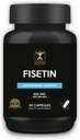 Kleveri elustiil | Fisetin | Bioflavonoid | Antioksüdandi lisand, vananemisvastane toime, naha tervis, metaboolne kasu | 30 kapslit | 100 mg ühe serveerimise kohta