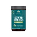 Ancient Nutrition Organic SuperGreens Energizer Pulber probiootikumidega ja B12, valmistatud tõelistest puuviljadest, köögiviljadest ja maitsetaimedest, seedetrakti, detoksikatsiooni ja energiatoetuse jaoks, 25 serveerimist