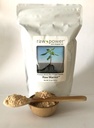 Toores võim Toores sõdalane Brown Rice Protein Powder, (16 oz, Premium)