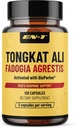 EN-1 Tongkat Ali meestele (Longjack) Fadogia Agrestis ja Tongkat Ali Supplement 1205mg per Serving with BioPerine, Tongat-ali for Men - 120 kapslit Tonkat-Ali Long Jack