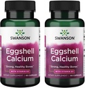 Swanson Eggshell Calcium koos vitamiiniga D-3 60 kapslit (2 pakendit)
