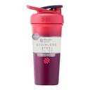 BlenderBottle Sport Sleek Isoleeritud roostevabast terasest raputuspudel traadi viskiga, 25-Ounce, Sangria Ombre - proteiini raputamine ja hüdraat sportlastele ja fitness entusiastidele, lihtne segamine, õhuke lihtne hoida, hoiab jooke külmana, lukustatav Lid