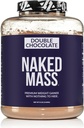 NAKED Topeltšokolaadi mass - 1260 kalorit, 50G valku, mitte midagi kunstlikku. Kõik Natural Weiner Protein Pulber - 8Lb Bulk, GMO-vaba, Gluteenivaba ja Sojavaba