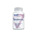 Uuringud Kontrollitud Resveratrool - 98% Trans-Resveratrool 1000 mg, vananemisvastane tugi - 1 pudel - 60 kapslit