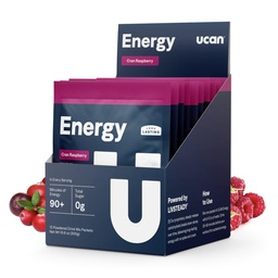 UCAN energiapulber, Cran-Raz, Keto, suhkruvaba eel- ja post treening meestele ja naistele, mitte-GMO, vegan, gluteenivaba, suurepärane jooksjatele, võimlejatele ja suure jõudlusega sportlastele (12 Servings, 25g)