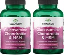 Swanson Glükosamiin Chondroitin & Msm 500/ 400/ 200 Milligrams 120 Tabs (2 Pack)