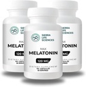 120 mg melatoniin Max kergesti neelatavates kapslites - 30 serveerimist (3. pakendis)
