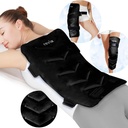 REVIX Extra Large Ice Pack for Back, 13 “ x 21” Korduvkasutatav Gel Cold Pack Wrap for Full Back, Hip and Leg Relief, XXL Cold Compress for Lihasvalu, väsimus ja igapäevane taastumine, must