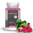 Mountain Peak Nutritionals Seedeensüümid Ja Probiootikumid Soolestiku Tervise Ja Bloating Relief - Täiustatud Seedimise Täiendus w / 12-Tüve probiootiline Blend & Betaine HCl (90 Vegetaarkapslit)