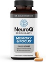 LifeSeasons NeuroQ mälu ja fookus DHA-400-ga - suurendab kognitiivset jõudlust ja tervislikku ajufunktsiooni - Dr Dale Bredeseni neuroprotektiivne valem - 120 kapslit