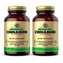 Solgar Cinnamon - 100 köögiviljakapslit, pakendis 2 - täis potentsi (FP) - Non-GMO, Vegan, Gluteenivaba, Piimavaba, Kosher - 200 kokku