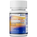 Levotsetirisiin Dihüdrokloriid 5 mg USP tabletid, 24-tunnine allergia leevendamine Mitteuimastav antihistamiin, 180 krahv