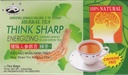 Tai Chi Think Sharp Energizing Tea (Ginseng Ginkgo Biloba) 12 kotti