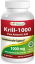 Parim looduslik krillõli pehme geel, 1000 mg, 60 Count