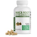 Bronson Maca Root Extra Lepidium Meyenii , Non- GMO , 120 taimekapslit