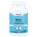 Vitacost Niatsiin Mitte - õhetus - 1000 mg serveerimise kohta - 100 kapslit