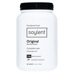 Soylent Complete Nutrition Meal Asendusvalgu pulber, originaalne - taimepõhine veganvalk, 39 olulist toitainet - 36,8oz