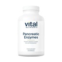 Vitaalsed toitained Pankrease ensüümid 1000mg (täistugevus) | Pankreatiini seedimise täiendus proteaasi, amülaasi ja lipaasiga | seedetrakti ensüümid | Gluteen, piimatooted ja sojavabad | 180 kapslit