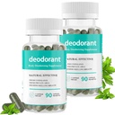 Body Deodorizing Supplement, Body Deodorizing Kapslid, Keha Deodorant Kapslid Detox, Seedimine, Soolestiku Tervis, Naha Toetus 90 Kapslid (2)