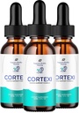 Cortexi Tinnitus Kõrva tilgad - Cortexi 24, Cortexi vedelad tilgad, Cortexi ülevaated, Cortexi tilgad kõrva tõrjeks (3 pakendit - 180 ML)