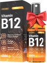 B12 Vedel pihustus - Vitamiin B12 tilgad energia ja närvifunktsiooni jaoks - aju, mälu, meeleolu, immuunsüsteemi toetamine B12 sublingvaalsete vitamiinidega - maksimaalne tugevus Vegan B12 täiendus - 2 Fl Oz