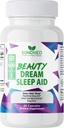 Sleep Aid Beauty Dream Sleep Aid on mitte-Habit moodustav une valem koos melatoniini ja Valerian Juur, Sleep Amazing ja ärkama Värskenda, saada loomulik uni, valmistatud USAs