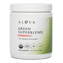 Alaya Organic Super Greens Pulber - Premium Green Juice Superfood Supplement Pulber - Adaptogeenid, Antioksüdandid ja probiootikumid Blend - USDA Organic, Non-GMO, Vegan - 30 Servings (Mixed Berry)