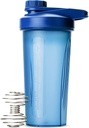 Mr. Pen- Shaker pudelid valgu segud Twist Cap, 28 oz, Blue Protein Shaker Pudel Wire Whisk Ball