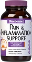 Bluebonnet Nutrition Pain & Inflammation Support, ajutise füüsilise ülekoormuse *, mitte-GMO, vegan, Kosher sertifitseeritud, gluteenivaba, sojavaba, piimavaba, 30 köögiviljakapslit, 30 serveerimist