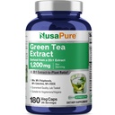 NusaPure Green Tea 20: 1 Ekstrakt , 1200 mg , mis vastab 24000 mg , 180 vegankapslit , 50% EGCG , 98% polüfenoole , 80% katehhiine