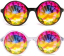 GloFX Kaleidoscope Prillid | Kergekaaluline Kristall EDM Festival Difraktsioon | 2 Pack of Rave