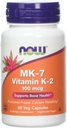 Nüüd toidud, Mk-7 vitamiin K-2 100 Mcg, 60 Vegg kapslit