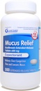 Guardian Mucus Relief, 600mg Guaifenesin 12hour Extended release, Rindkere ummistuste ootuspärane (500 Count Bottle)