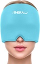 ITHERAU Migreen Relief Cap , rahustav peavalu müts , Gel Ice Pack Head Wrap kuuma ja külma raviga , Peavalu Relief Cap sinus , Puffy Eyes , Pinge ja stress Relief Blue