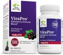 Terry loomulikult ViraPro - täiendus koos taimse seguga immuunsuse toetamiseks - lisa koos Elderberry, Tsink & Selenium - tugi immuunvastus - 60 tabletti