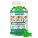 Soursop Graviola Gummies | 2000mg Soursop Leaves Extract for Seedetrakti, Rakutoe, Immune Support and Antioxidant | High-Absorbtion | Non-GMO, Vegan, 60 Gummies