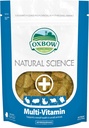 Oxbow Natural Science Multi-Vitamin, High Fiber Supplement küülikutele ja Guinea Sead, valmistatud Timothy Hay, Multi-Pet Households, Omega 3 & 6 rasvhapped, Made in USA, 4, 2 oz Bag