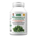 ANDREW LESSMAN Maksimaalne L + Z astaksantiiniga 120 Softgels - 12 mg luteiini, 6 mg Zeaksantiini, 4 mg astaksantiini. Peamised toitained silmade ja aju tervise toetamiseks ning tervisliku nägemise edendamiseks.
