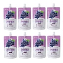 [NongHyup] Grape Konjac Jelly, toode Korea, tervislik ja looduslik kaalulangus Dieet Toidulisandid, madala kalorsusega, 농협 곤약 젤리, 저칼로리 식품 식품, 100% 한국산 (150 g x 8 pakendit) (Viinamaitse)