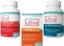 15% Bundle Utiva Cranberry PAC-i täiendus kuseteede tervisele 30 Vegikapsel + Utiva probiootikum soolestiku ja kuseteede tervisele 30 hilinenud vabanemisega Vegikapsel + Utiva põie tervis 60 kapslit